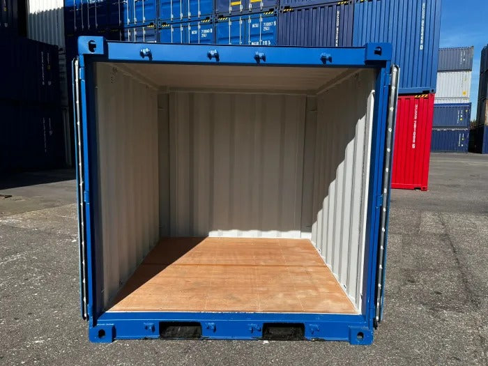 Container maritime 10 pieds – Bleu