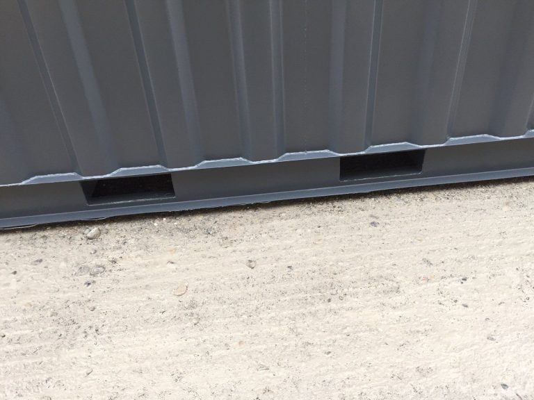 Conteneur de stockage 9 pieds avec porte latérale