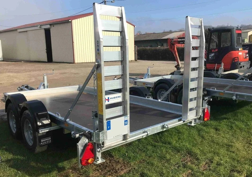 Remorque porte engins Hubiere TPG 3502 35, 3.5 Tonnes