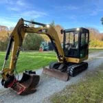 Cat 302.5C + 4 GODETS ET INCLINABLE