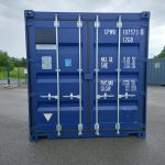 Container maritime 10 pieds – Bleu