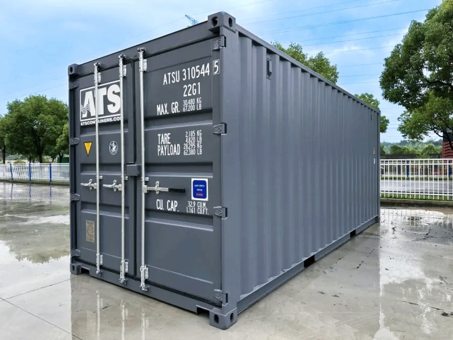 Container maritime 20 Pieds – Gris