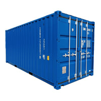 Container maritime 20 pieds – Bleu