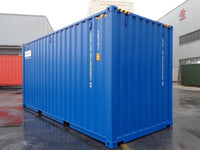 Container maritime 20 pieds – Bleu