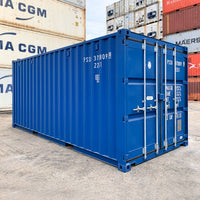 Container maritime 20 pieds – Bleu