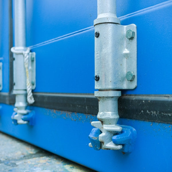 Container maritime 20 pieds – Bleu