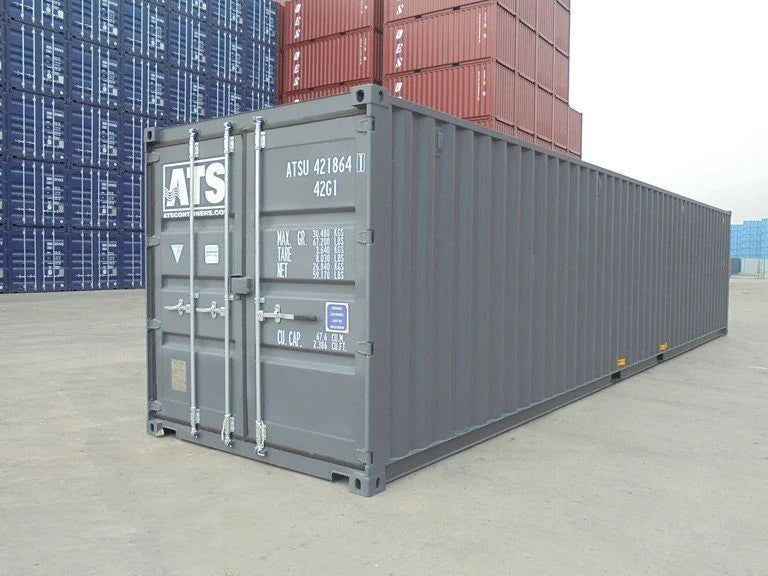 Container maritime 40 Pieds – Gris