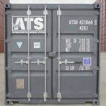 Container maritime 40 Pieds – Gris