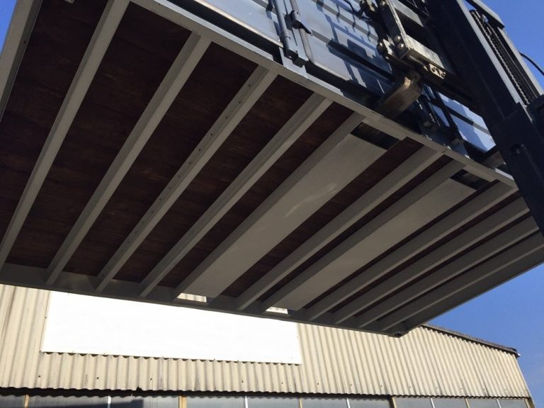 Conteneur de stockage 20 pieds Open Side avec double ouverture