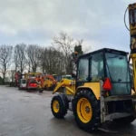 Massey Ferguson 860 backhoe