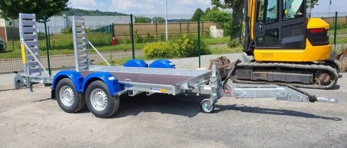 Remorque porte engins Hubiere TPF35, 3.5 T